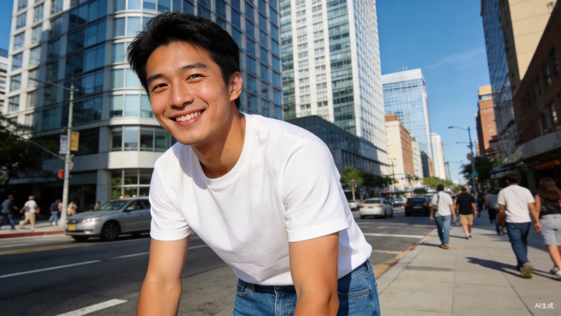 人赚到钱,脸上就会挂新相。